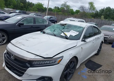 2021 Honda Accord Sport Se из США, поврежденный, VIN 1HGCV1F45MA063465